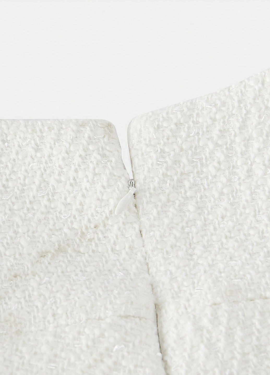 Молочне зимнє Пальто однобортне SHEIN