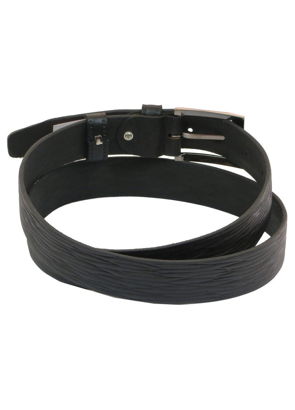 Чоловічий шкіряний ремінь 119-139х3,3 см Skipper (252413655)