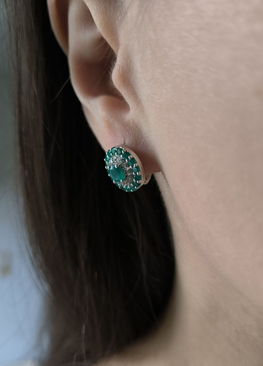 Серьги Silver Flame (369649297)