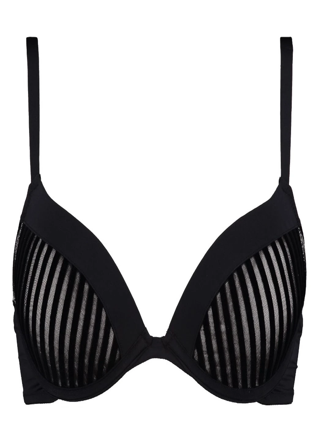 Чёрный бюстгальтер Hunkemoller