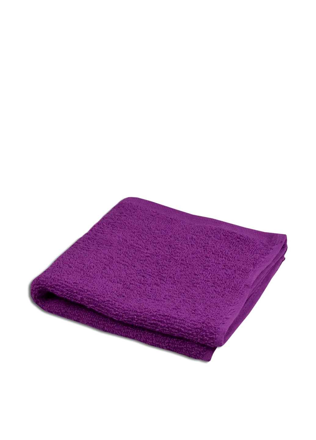 No Brand полотенце, 40х70 см однотонный фиолетовый производство - Пакистан