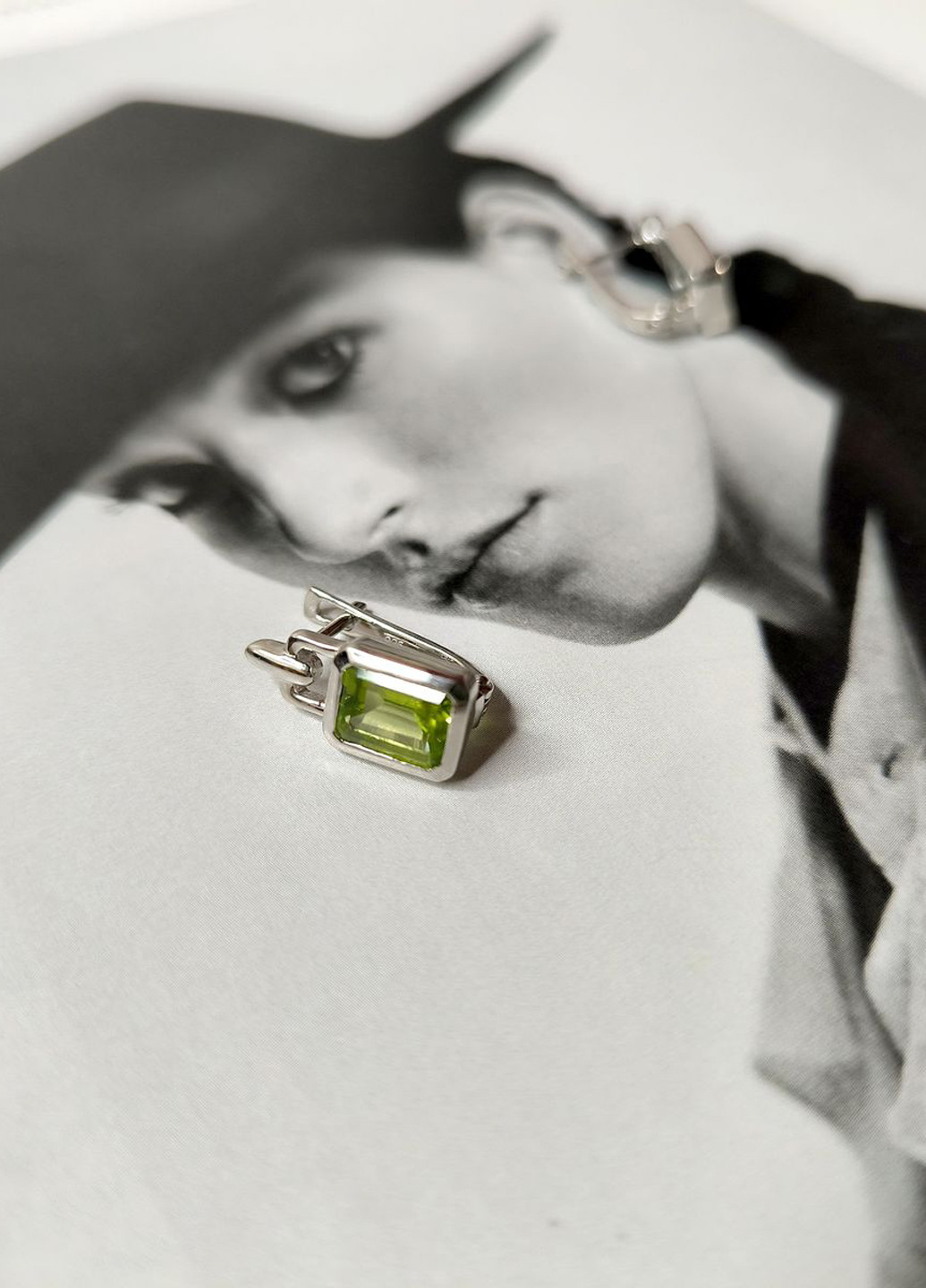 Сережки Silver Flame (317284856)