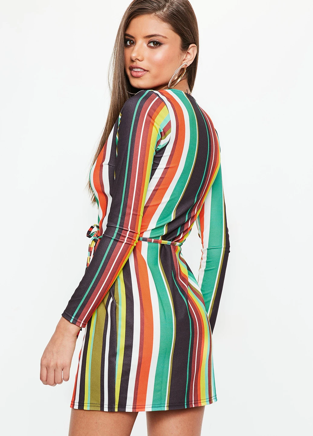 Комбінована кежуал сукня Missguided в смужку