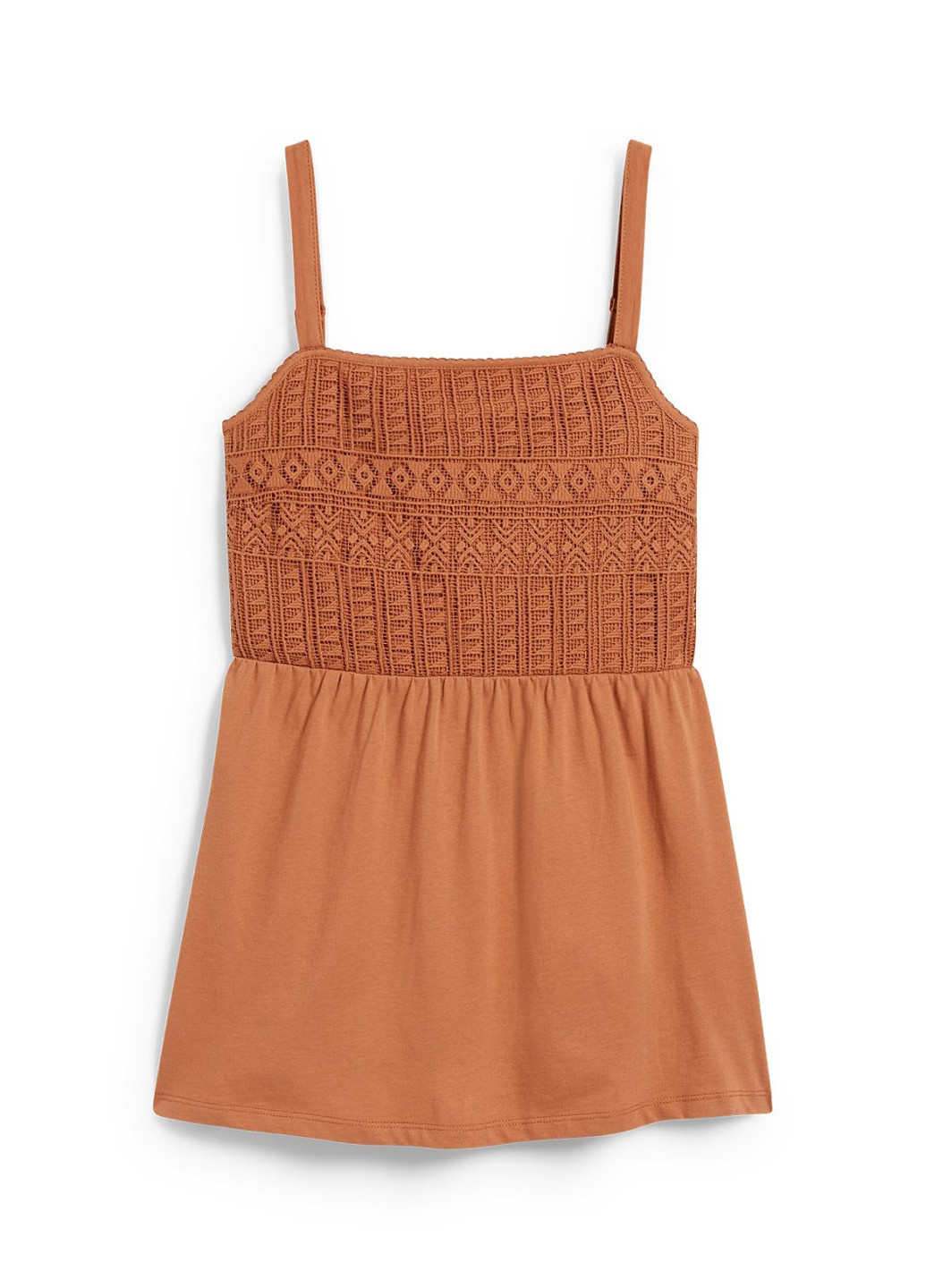 Коричневая блуза C&A