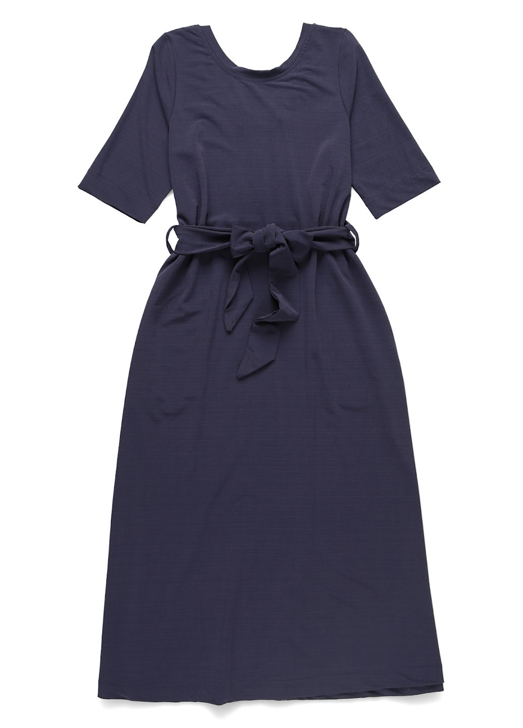 Темно-синя кежуал сукня сукня-футболка, кльош And Less меланжева