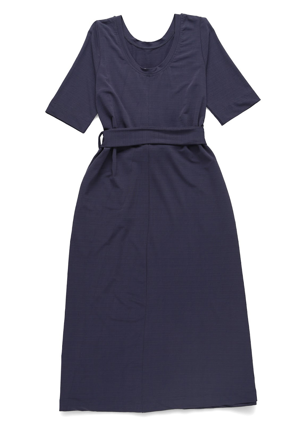 Темно-синя кежуал сукня сукня-футболка, кльош And Less меланжева