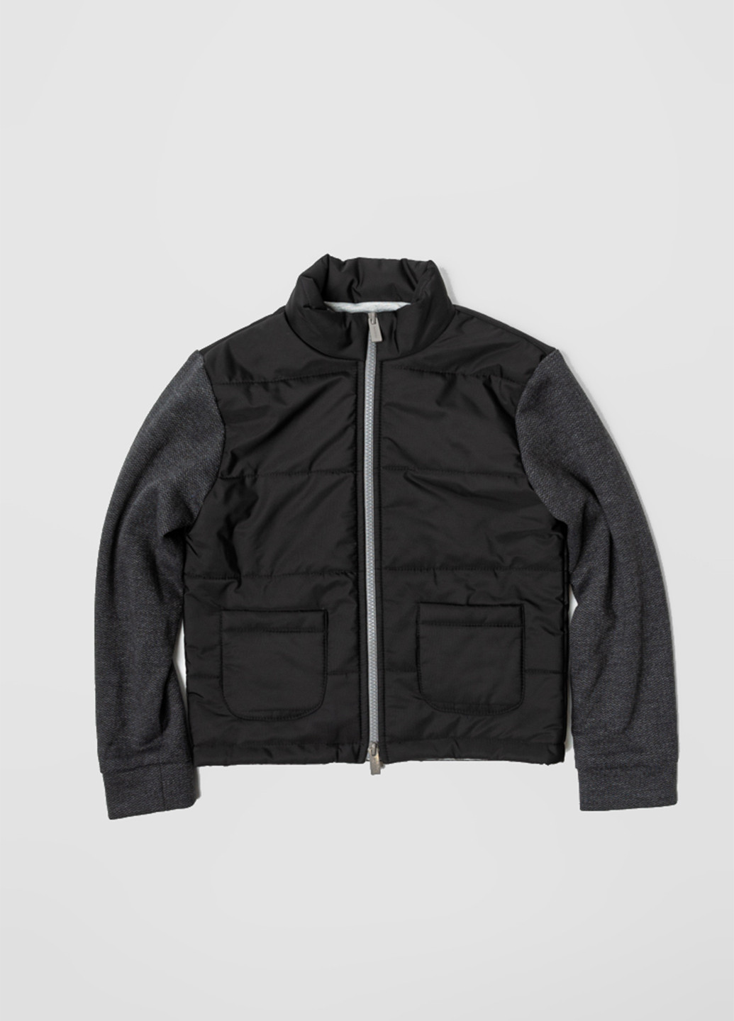 Чорна демісезонна куртка F'91
