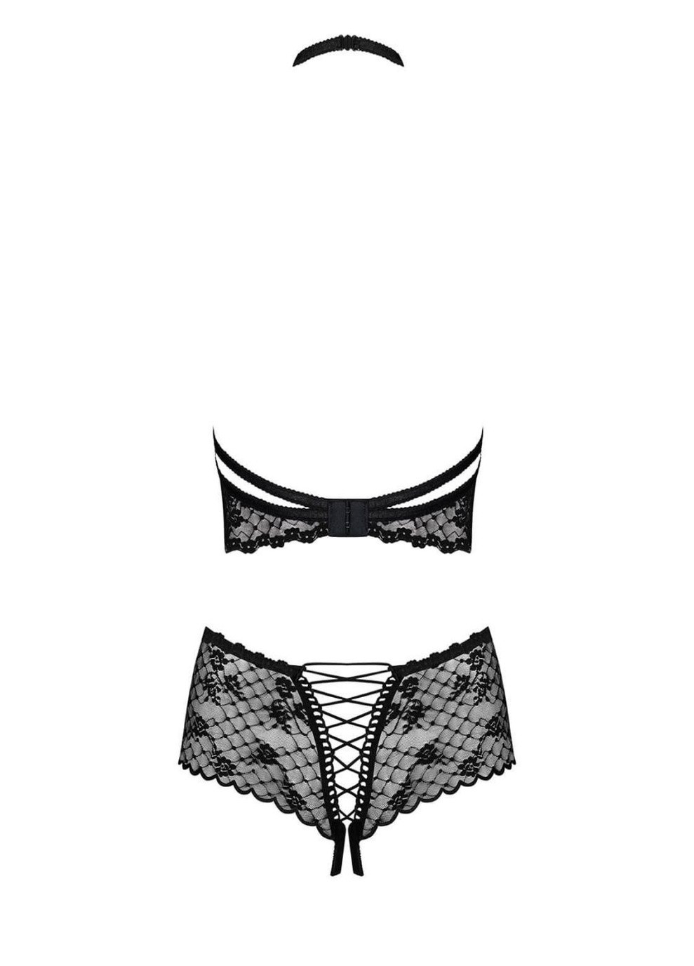 Черный демисезонный комплект Obsessive