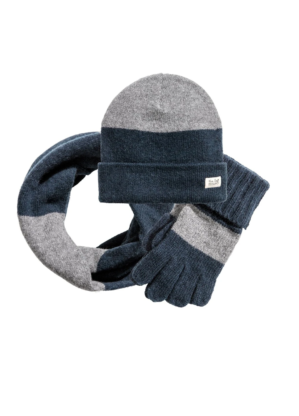 Комплект (шапка, шарф, рукавички) H&M (250272050)