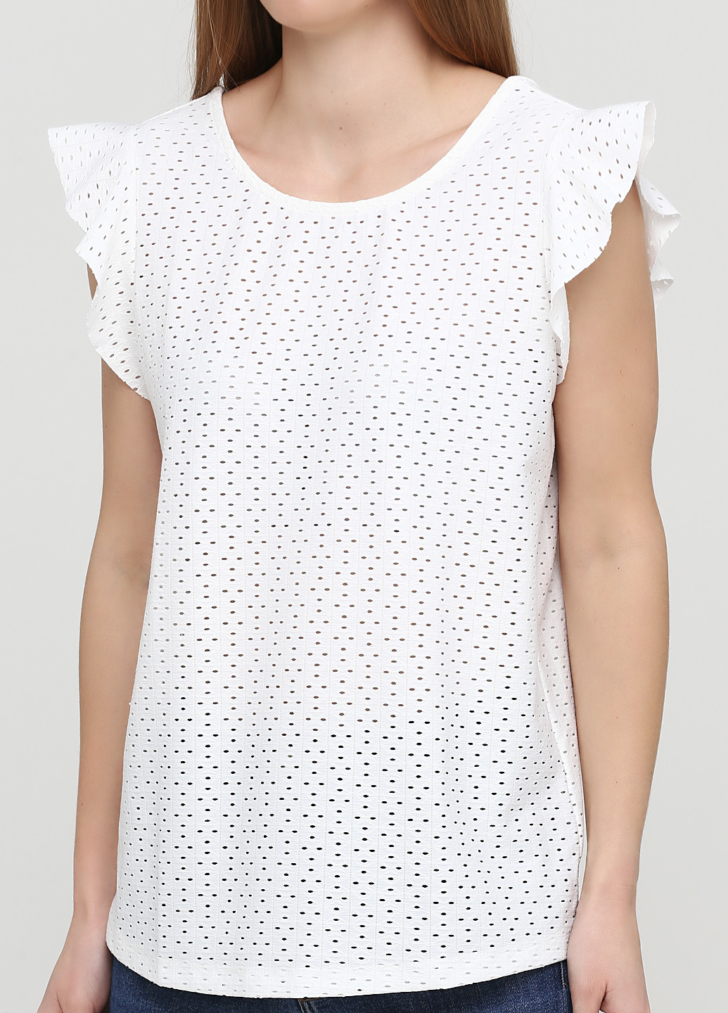 Белая летняя блуза Heine