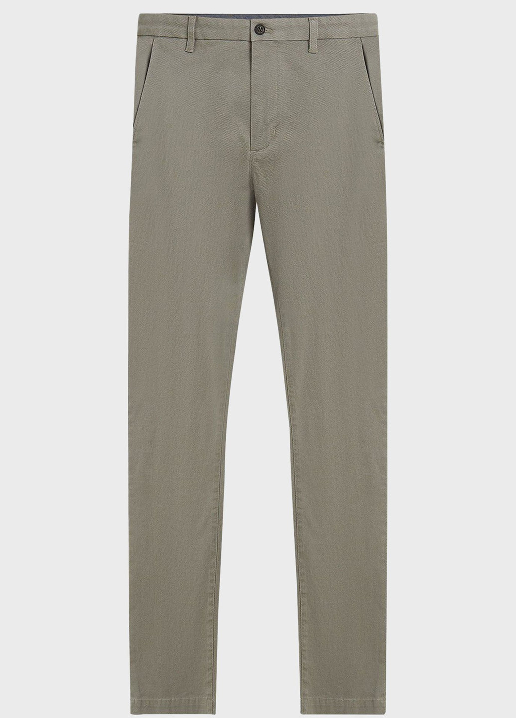 Серые классические, кэжуал демисезонные чиносы брюки Tommy Hilfiger