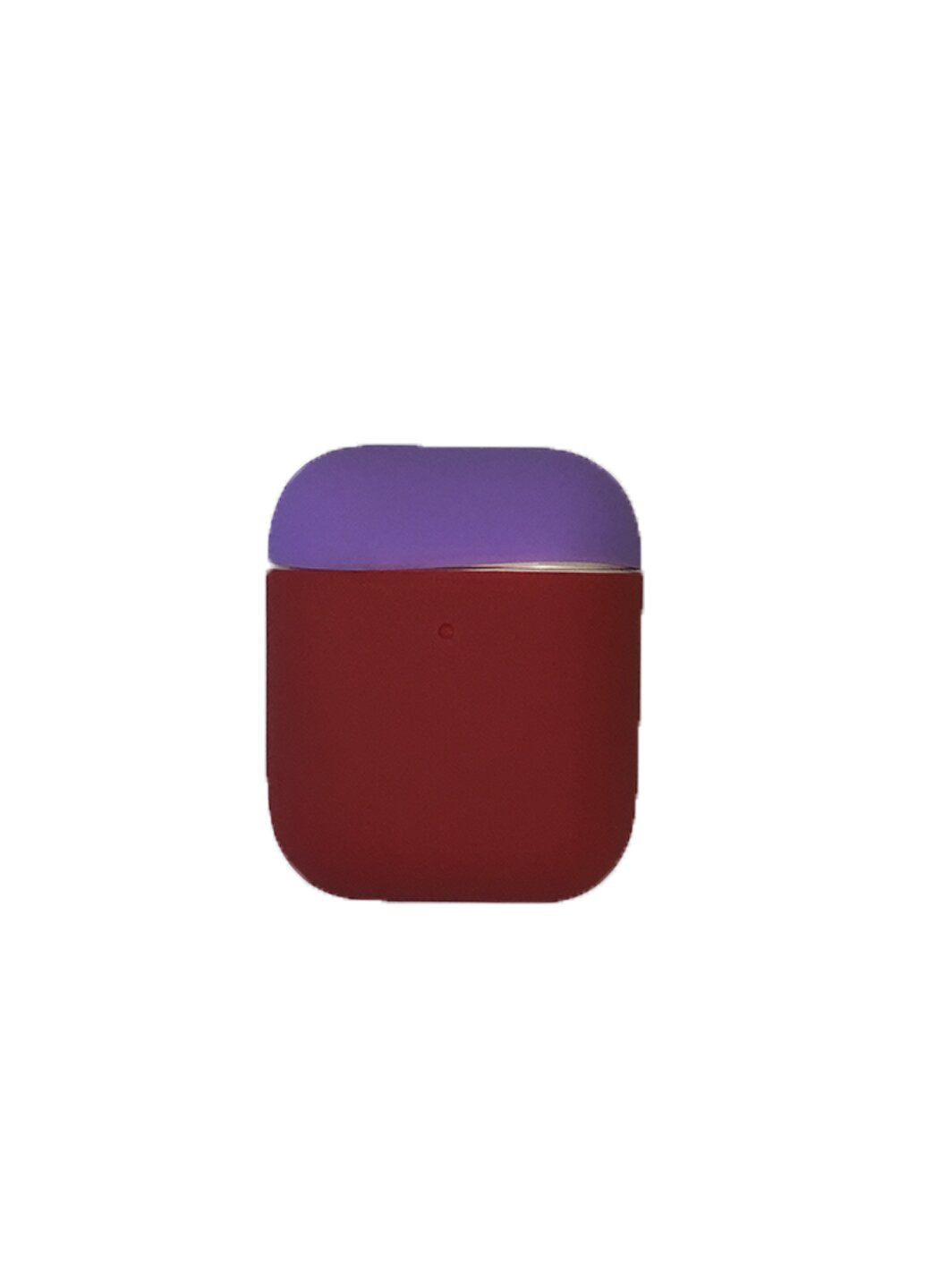 Чехол силиконовый для AirPods 2 Crimson + Purple ARM (231444649)
