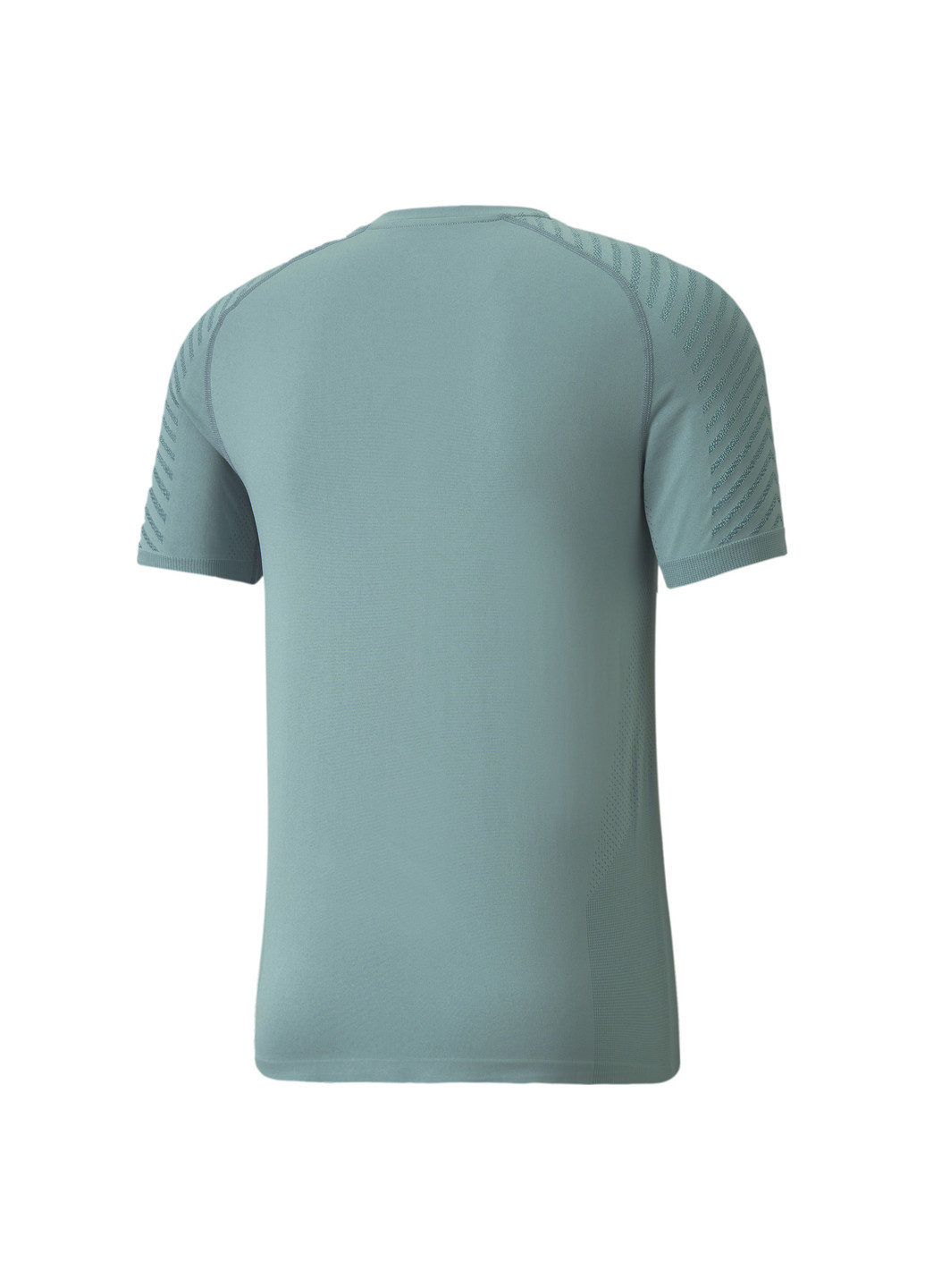 Синяя демисезонная футболка formknit seamless men's training tee Puma
