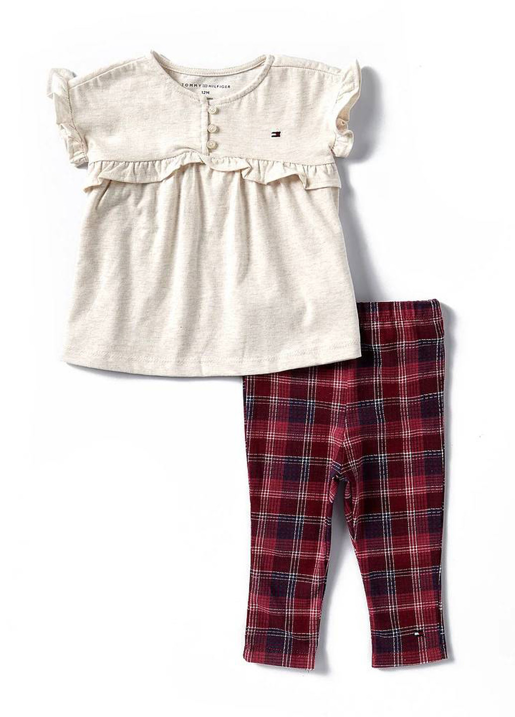 Комбинированный демисезонный костюм (футболка, леггинсы) брючный Tommy Hilfiger