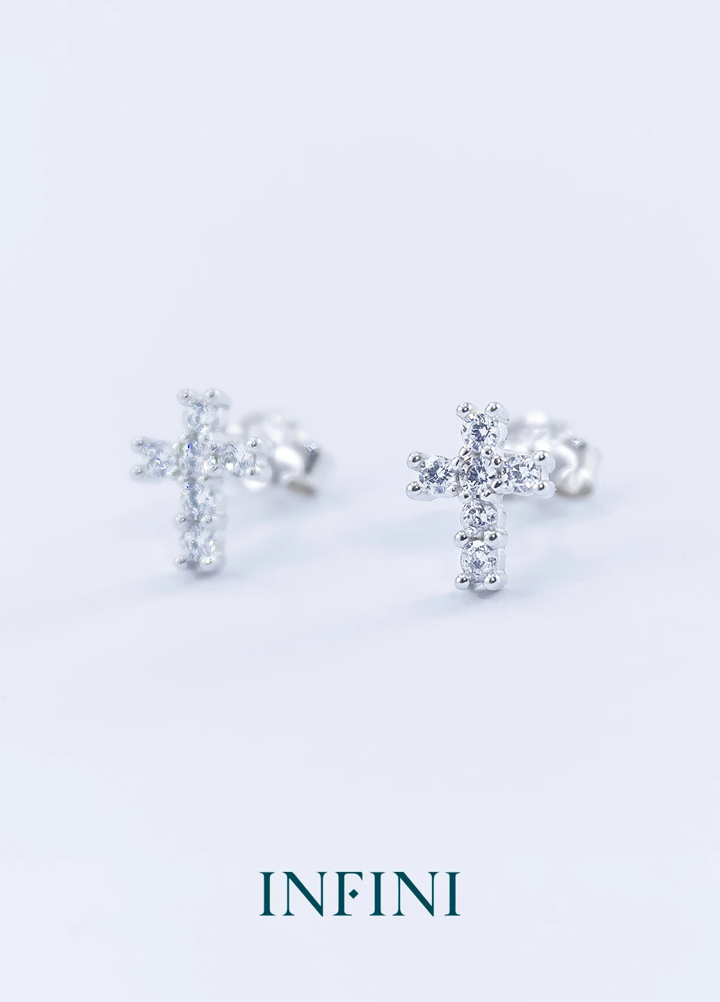 Сережки срібні Infini (245692000)