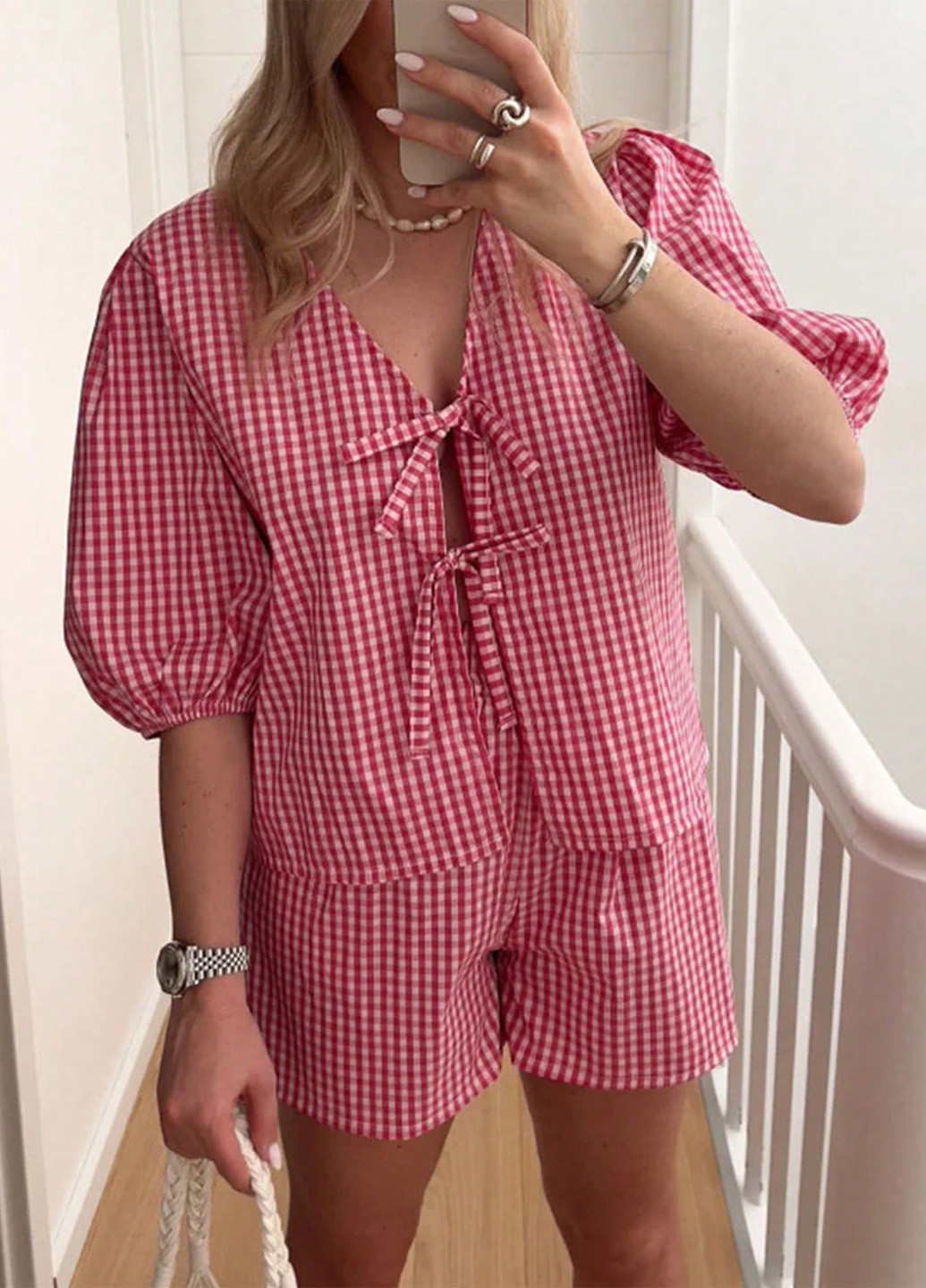 Костюм (блуза, шорти) SHEIN (338187408)