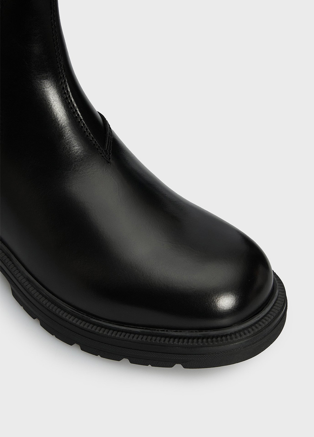 Черные осенние ботинки челси Gant