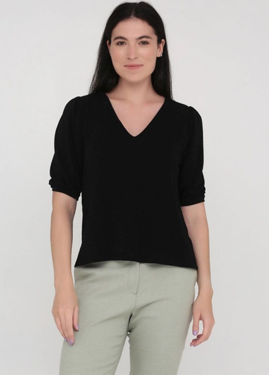 Чёрная блуза H&M