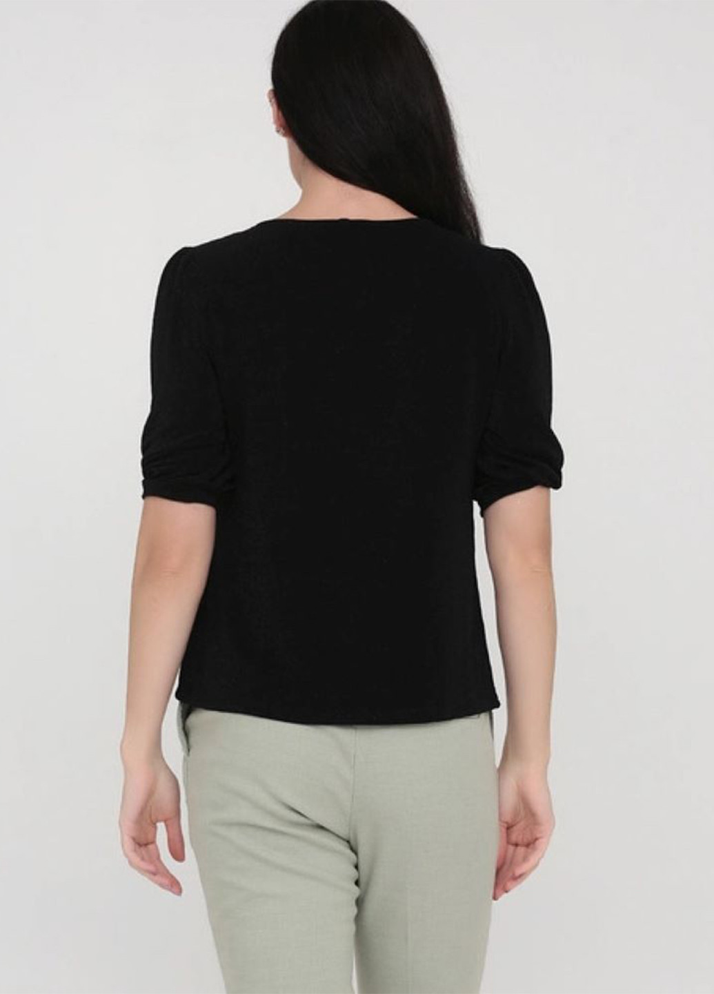 Чёрная блуза H&M