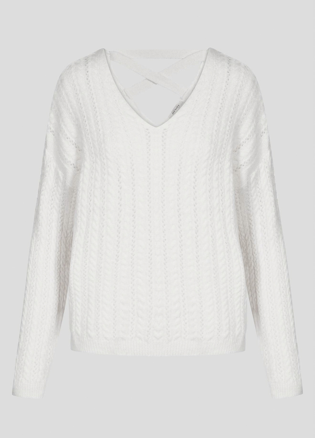Білий демісезонний пуловер пуловер Orsay