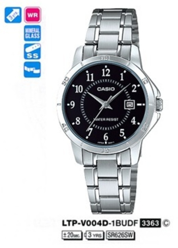 Часы LTP-V004D-1BUDF кварцевые классические Casio (253013265)