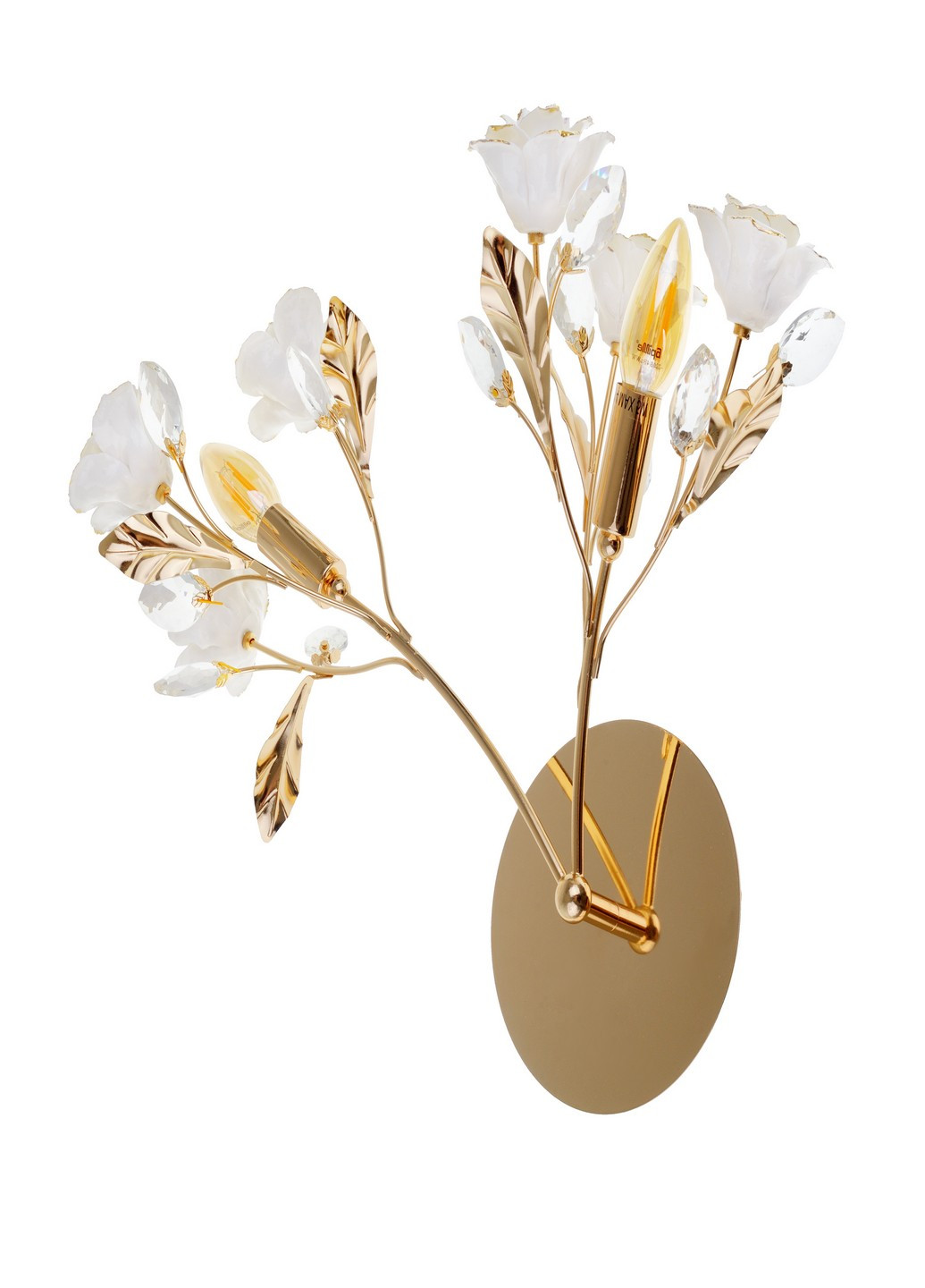 BKL-524W / 2 E14 GD бра флористика Brille (185914105)