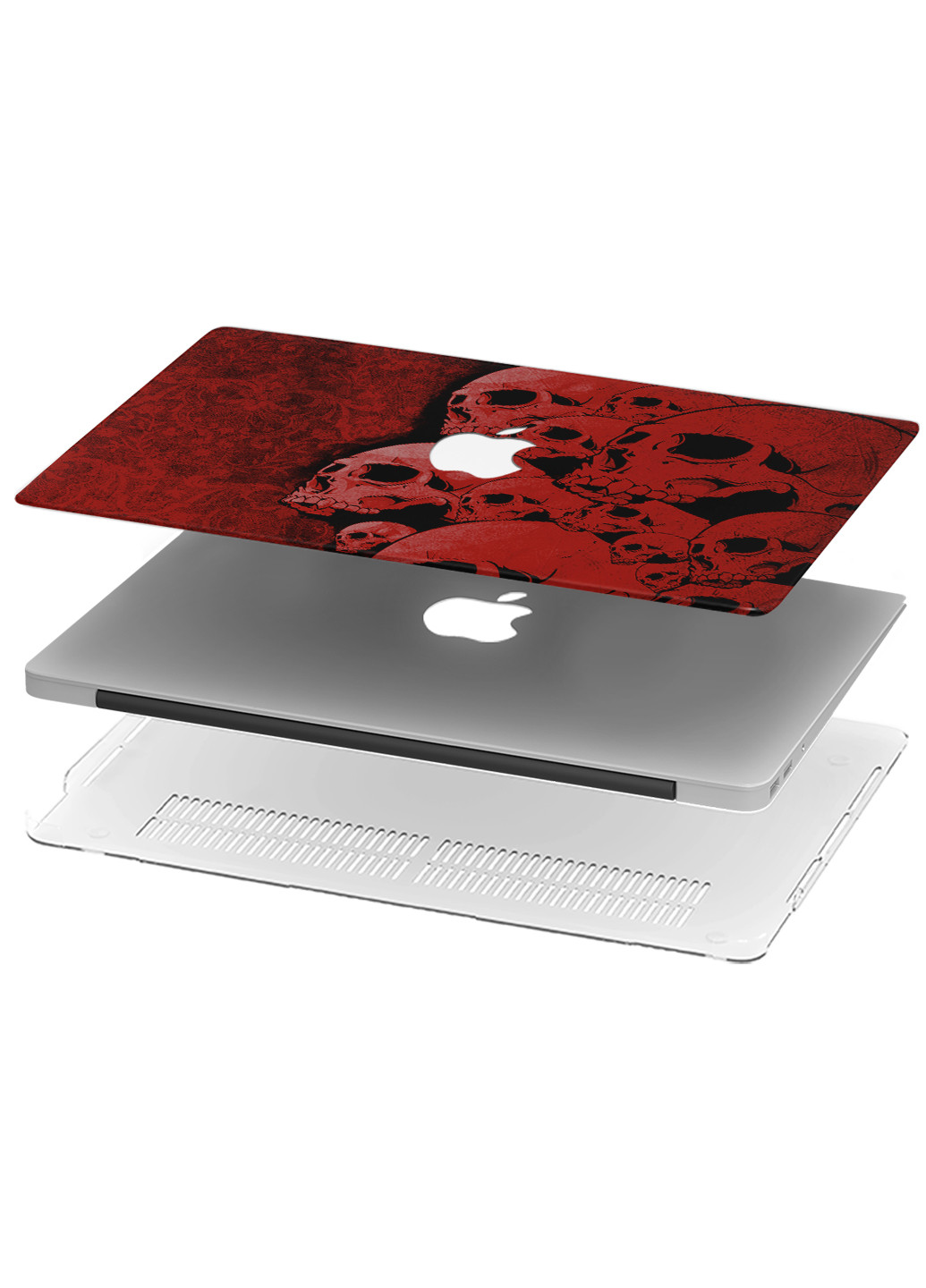 Чехол пластиковый для Apple MacBook Pro 16 A2141 Череп (Skull) (9494-2460) MobiPrint (218857687)
