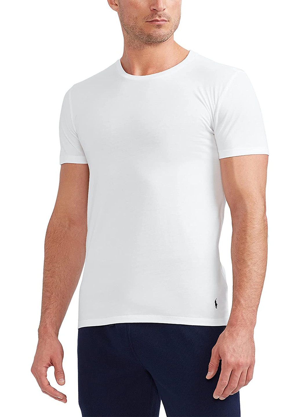 Белая футболка (3 шт.) с коротким рукавом Ralph Lauren