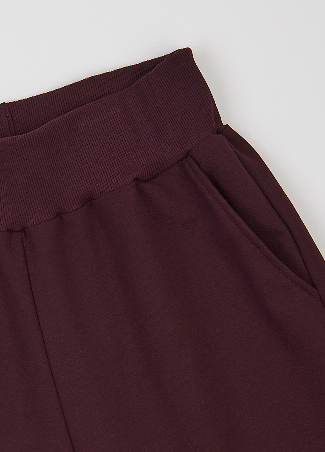 Бордовые кэжуал демисезонные палаццо, карго брюки Garnamama