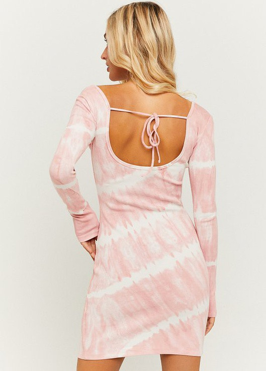 Розовое кэжуал платье Tally Weijl однотонное