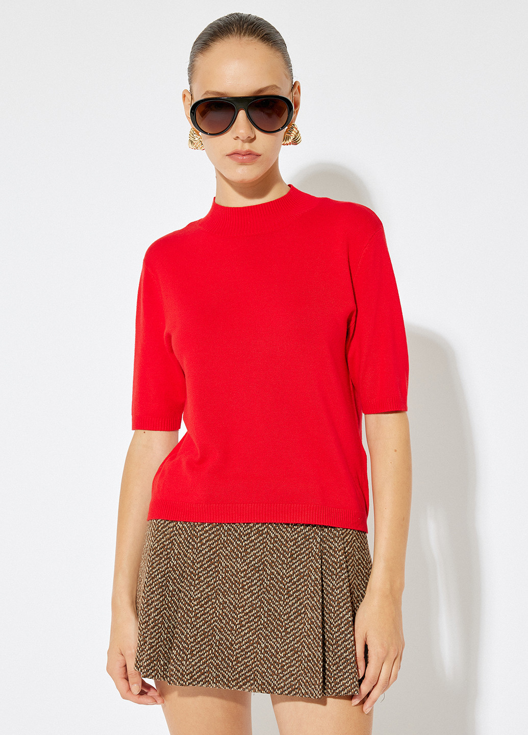 Яскраво-червоний демісезонний джемпер джемпер KOTON