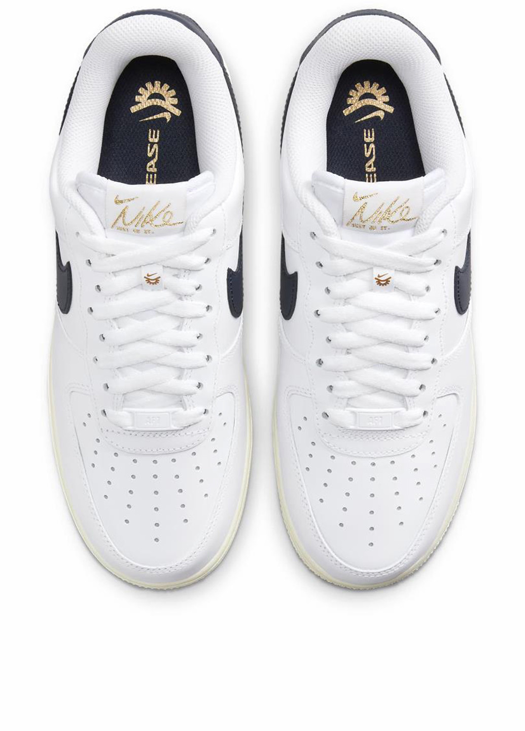 Кросівки HJ9122-100 Nike Air Force 1 '07 Flyease чорно-білі демісезони (328004772)