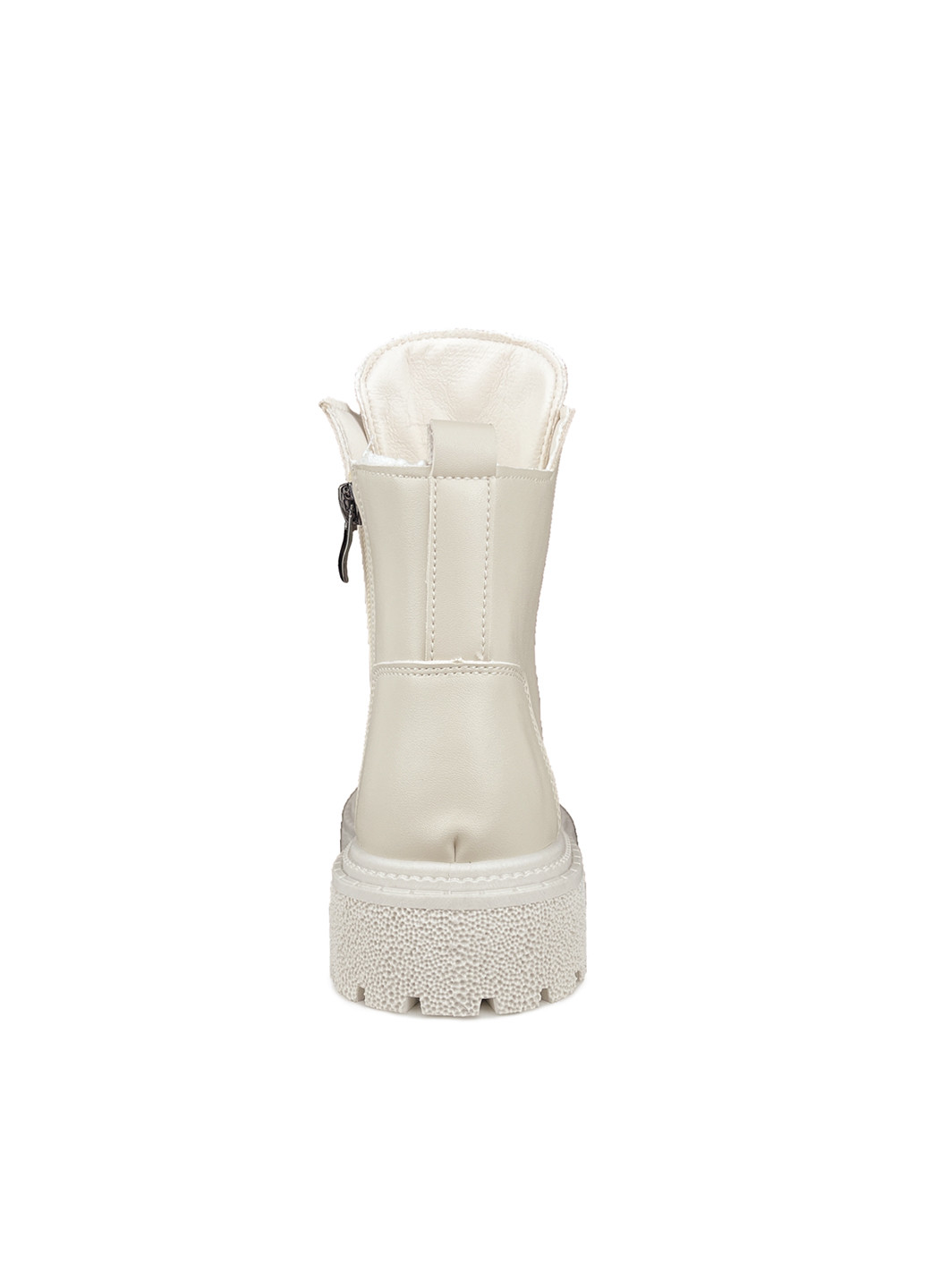 Черевики жіночі молочні весняні осінні Fashion ботинки (251444251)