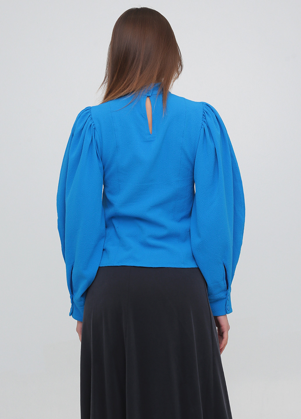 Светло-синяя блуза Weekday
