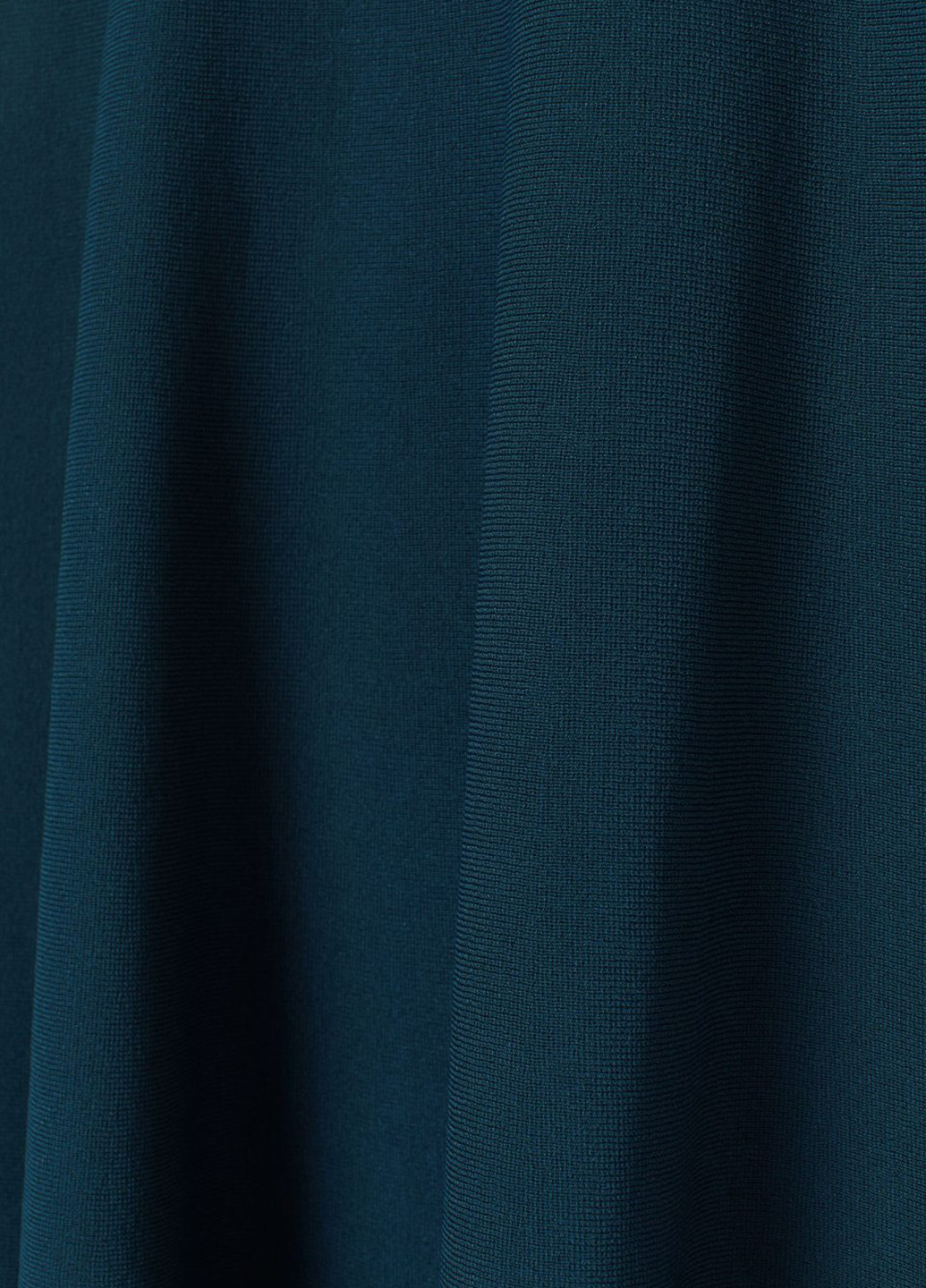 Морской волны кэжуал однотонная юбка H&M клешированная