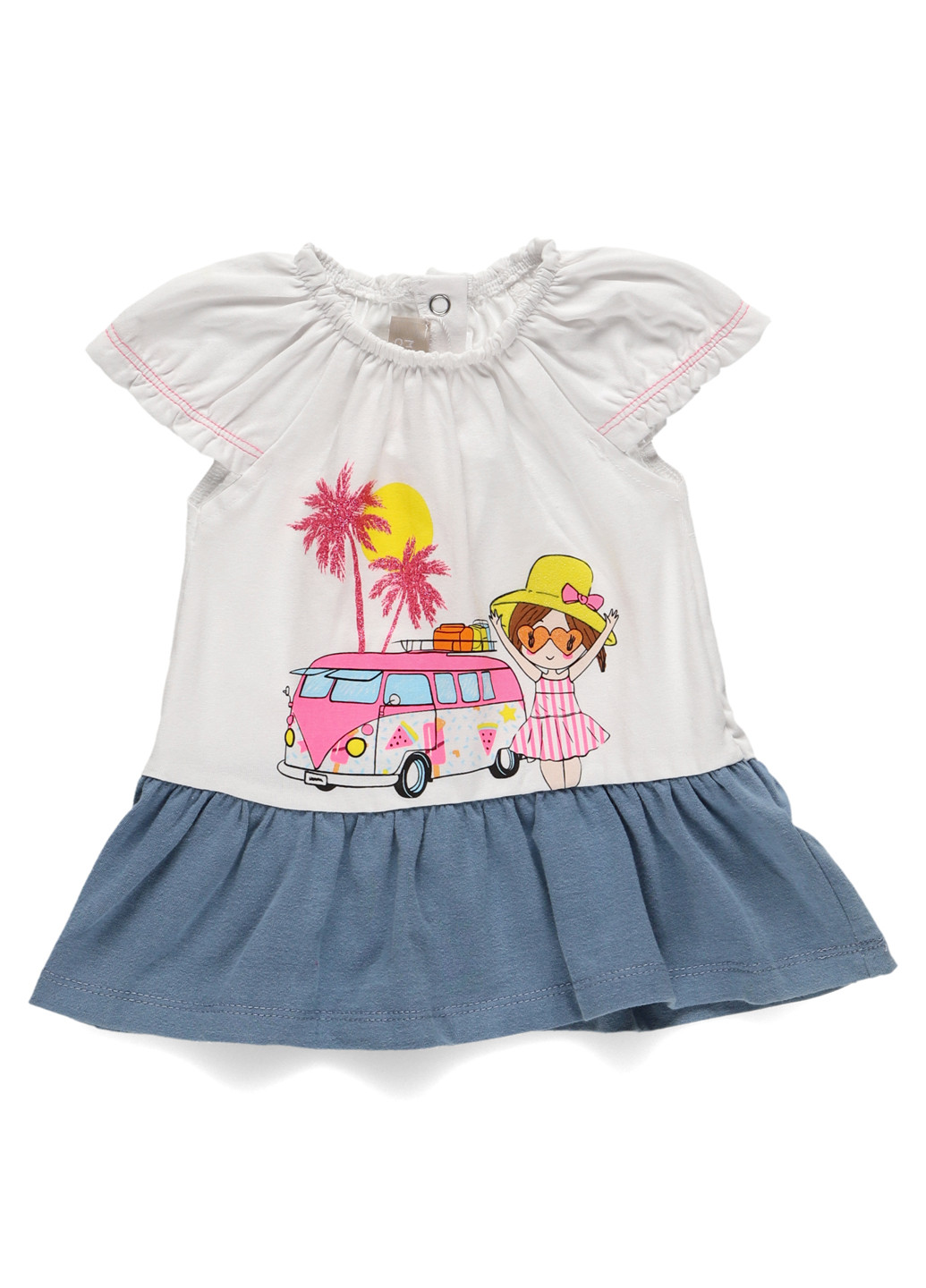 Комбинированное платье Chicco (316753590)