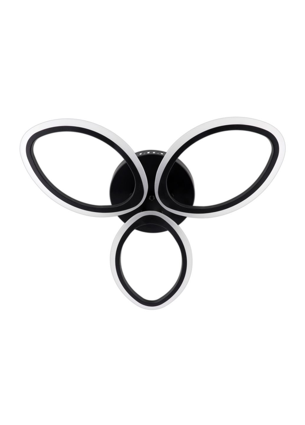 Люстра потолочная LED с пультом A2404/3-bk Черный 9х53х53 см. Sunnysky (253629948)