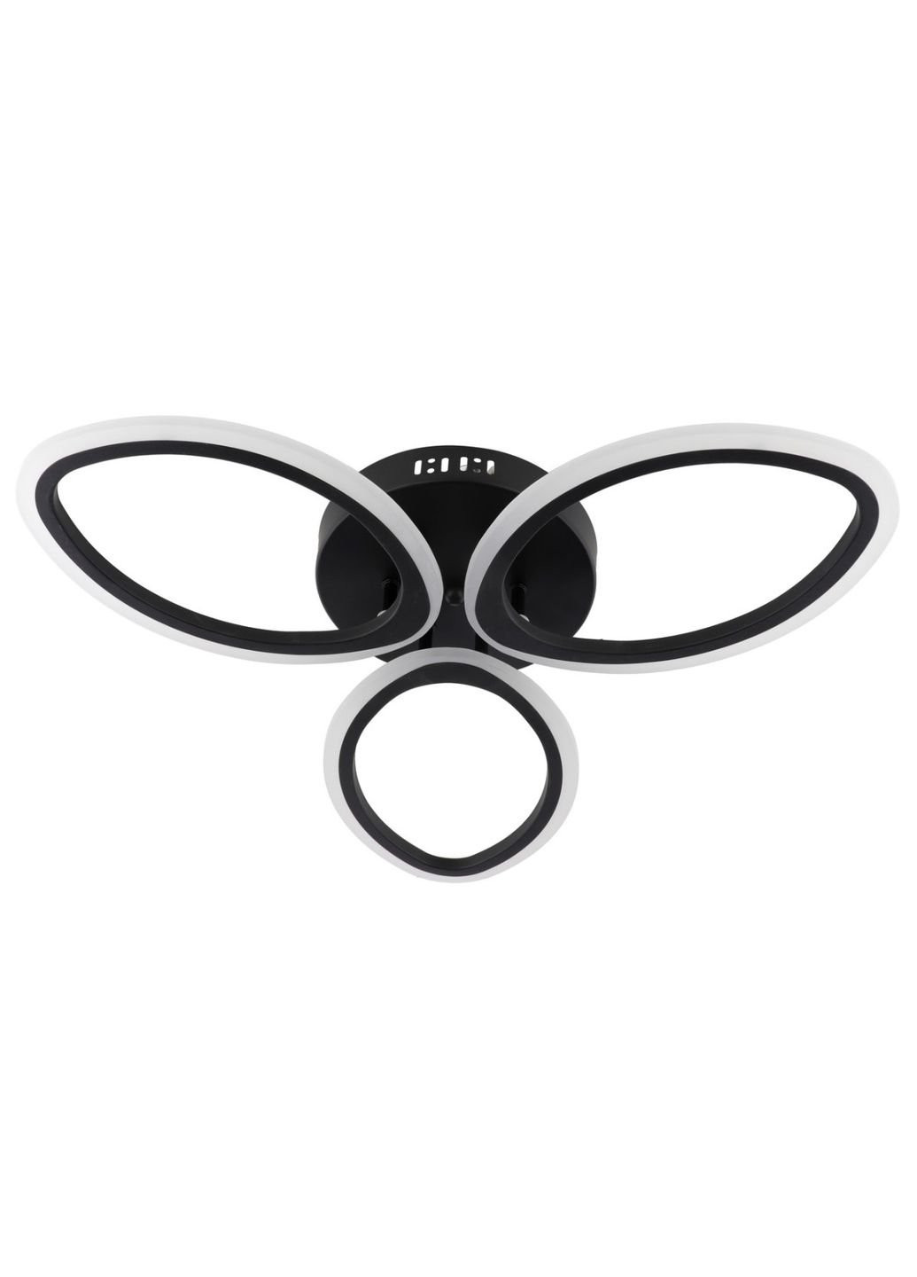 Люстра потолочная LED с пультом A2404/3-bk Черный 9х53х53 см. Sunnysky (253629948)