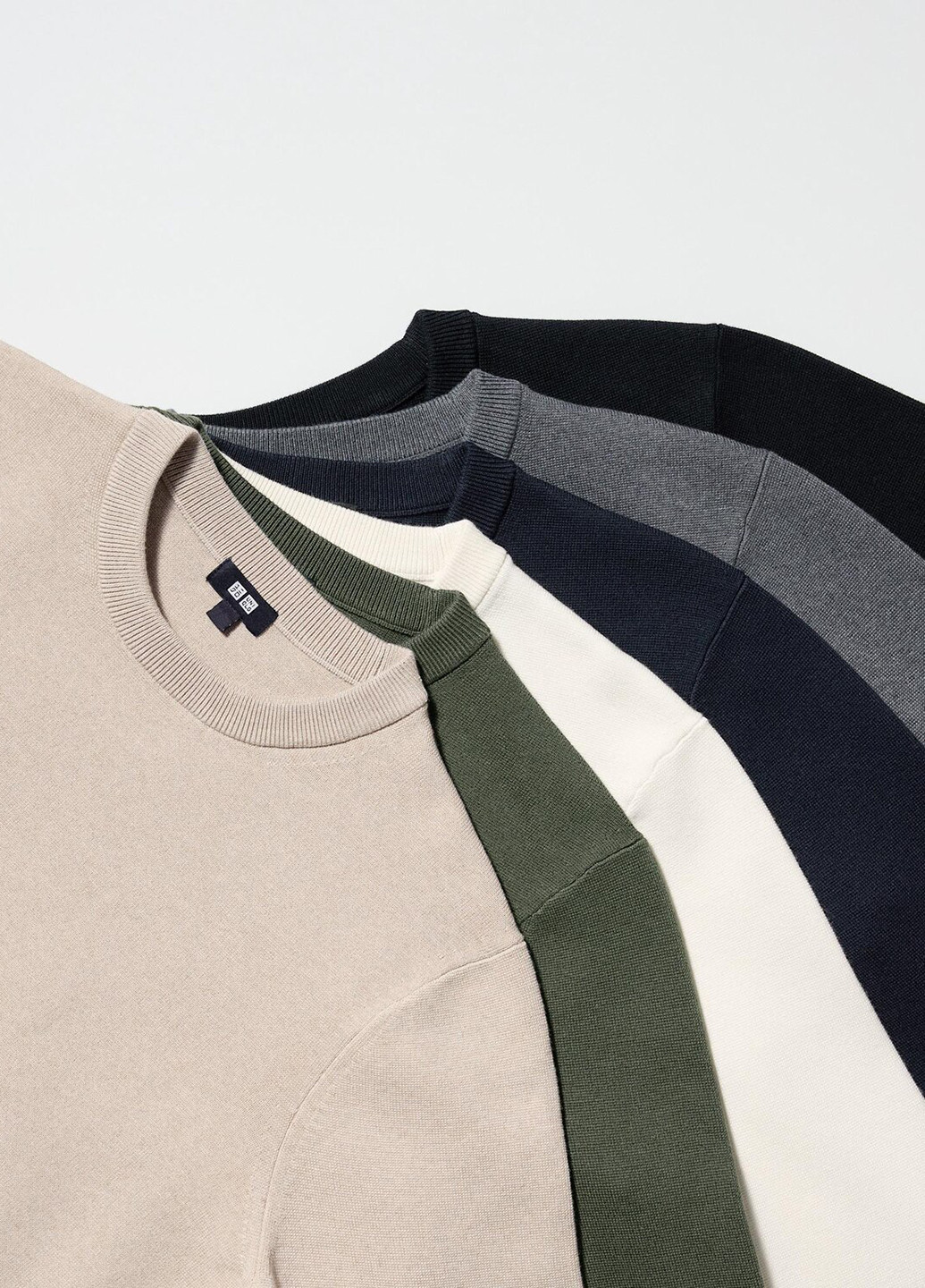 Серый демисезонный джемпер джемпер Uniqlo