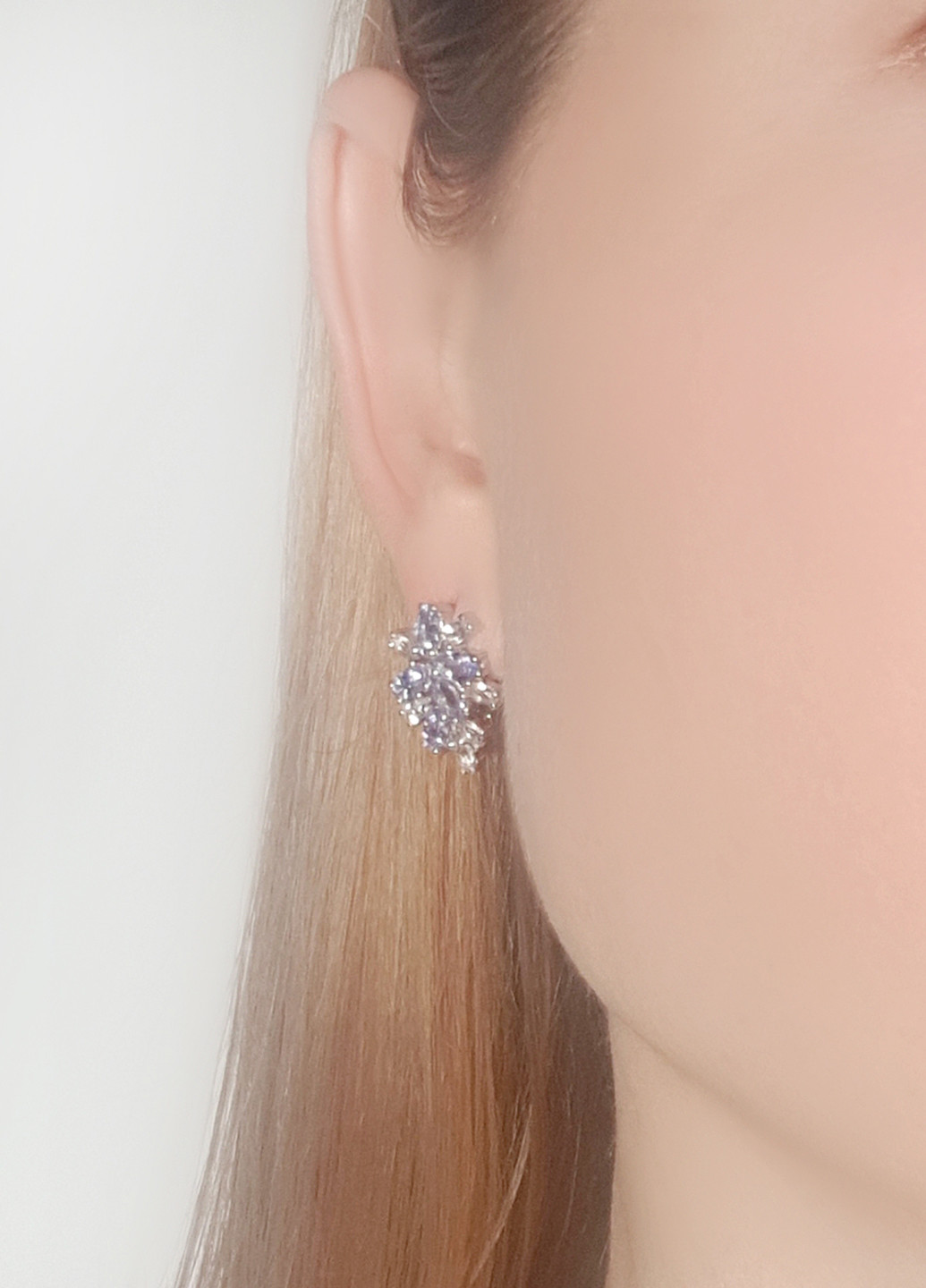 Сережки Silver Flame (253638107)