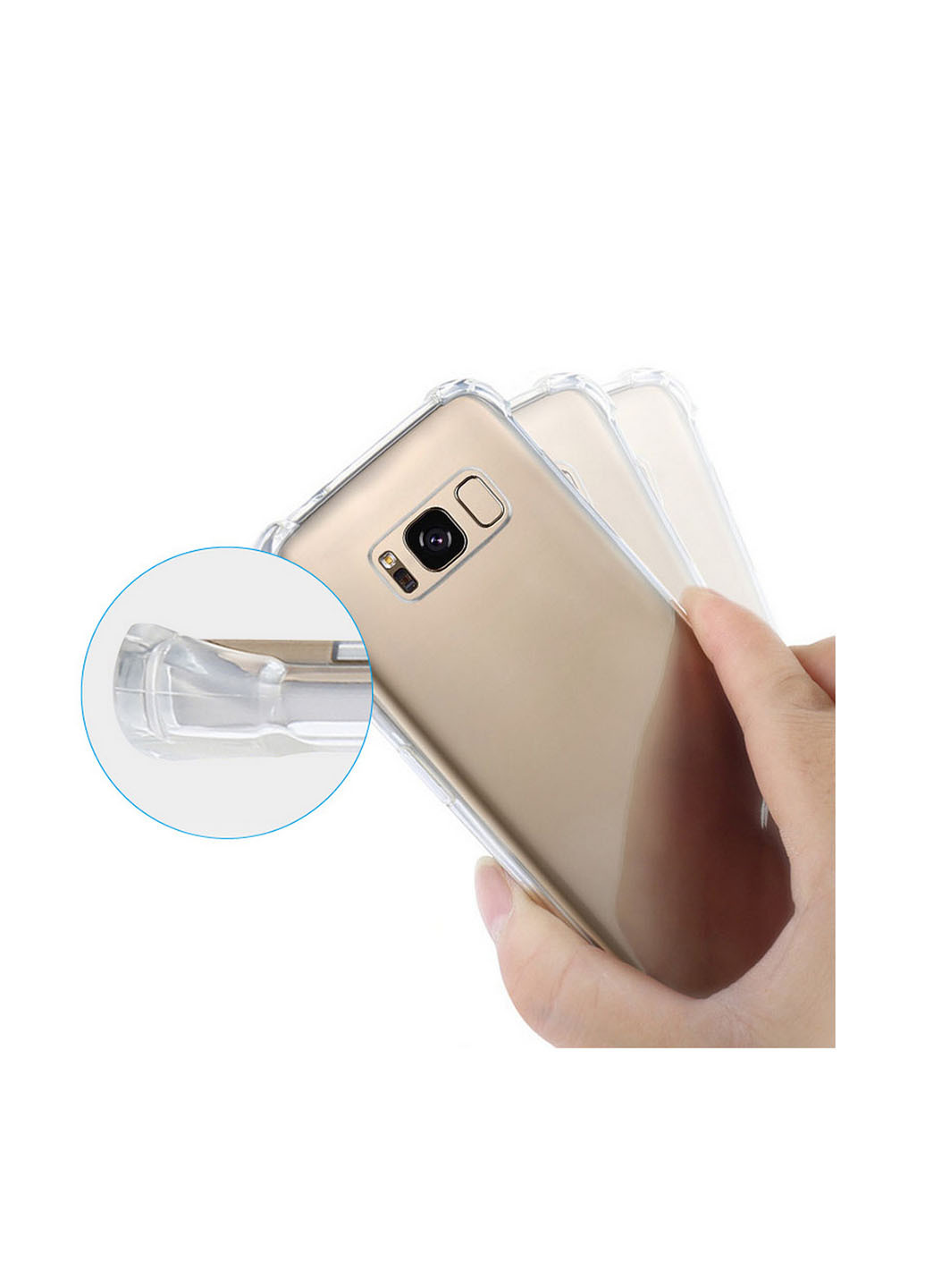 Силіконовий чохол для Samsung Galaxy S8 Plus G955 Transparancy (701 347) BeCover Силиконовый для Samsung Galaxy S8 Plus G955 Transparancy (701347) (151229165)