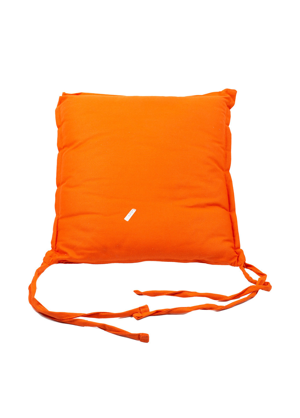 Подушка на стул, 40х40 см Coincasa однотонные оранжевые