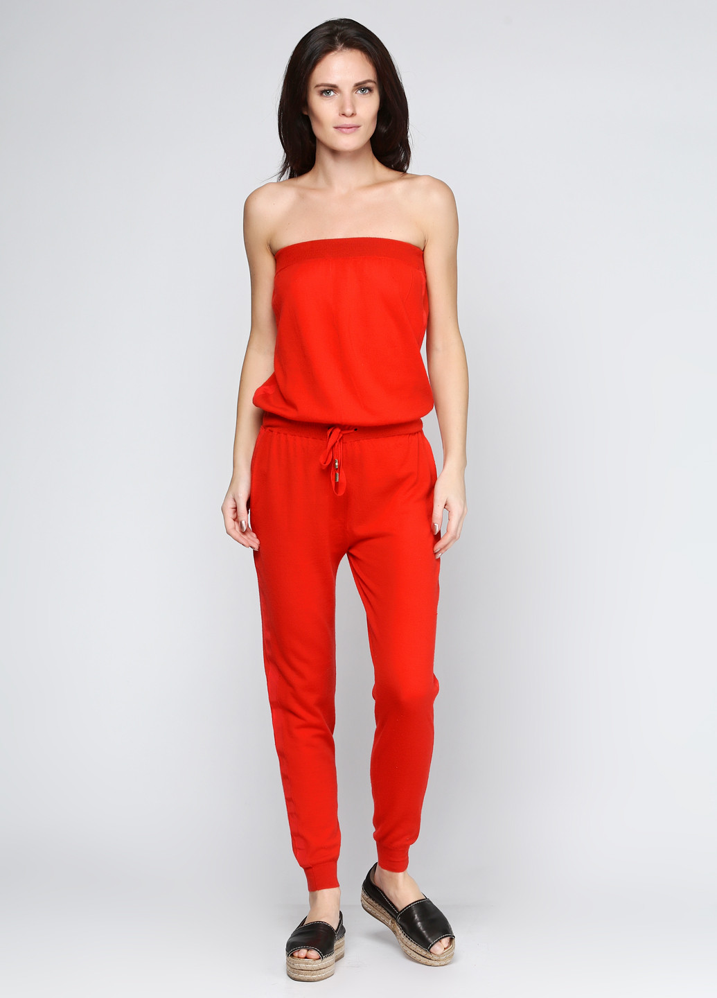 Комбінезон Juicy Couture комбінезон-брюки однотонний червоний кежуал