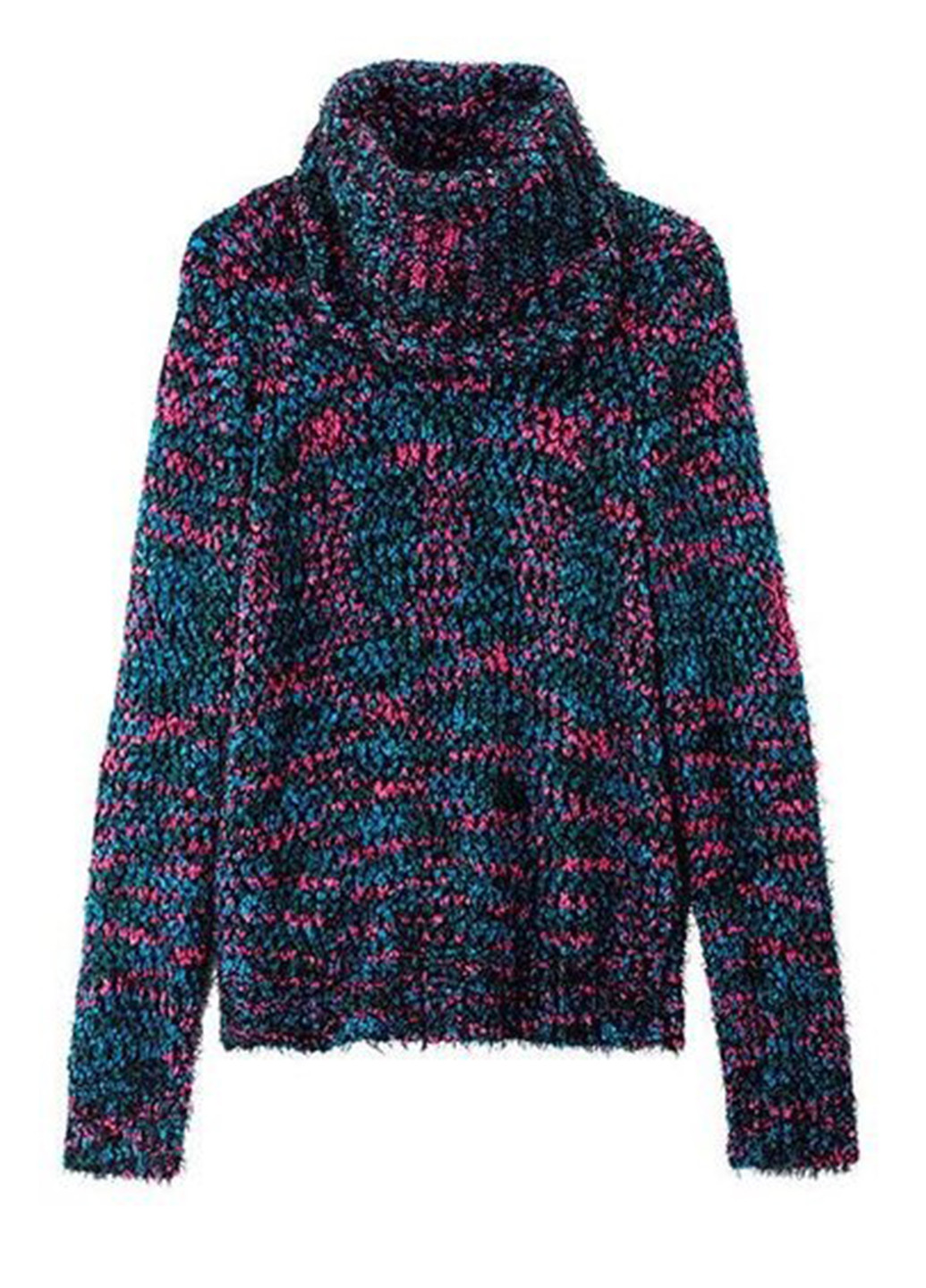 Комбинированный демисезонный свитер Mark