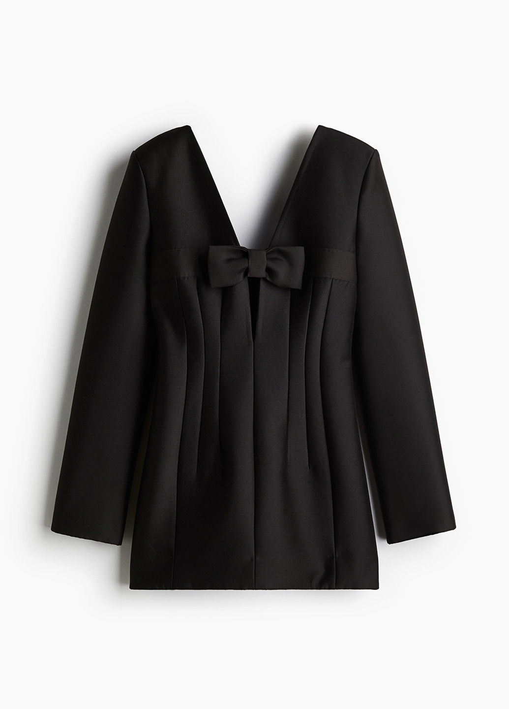 Чорна кежуал сукня кльош H&M однотонна