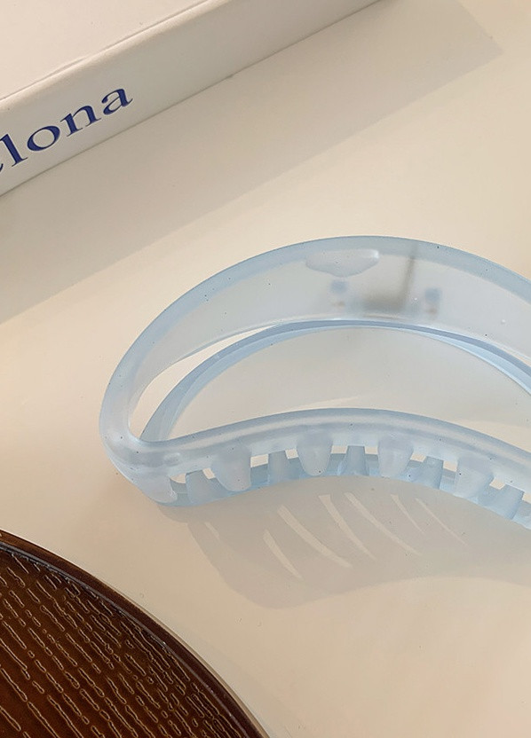 Заколка краб "Невидимі вітри", прозорий 11 см Анна Ясеницька (252410845)