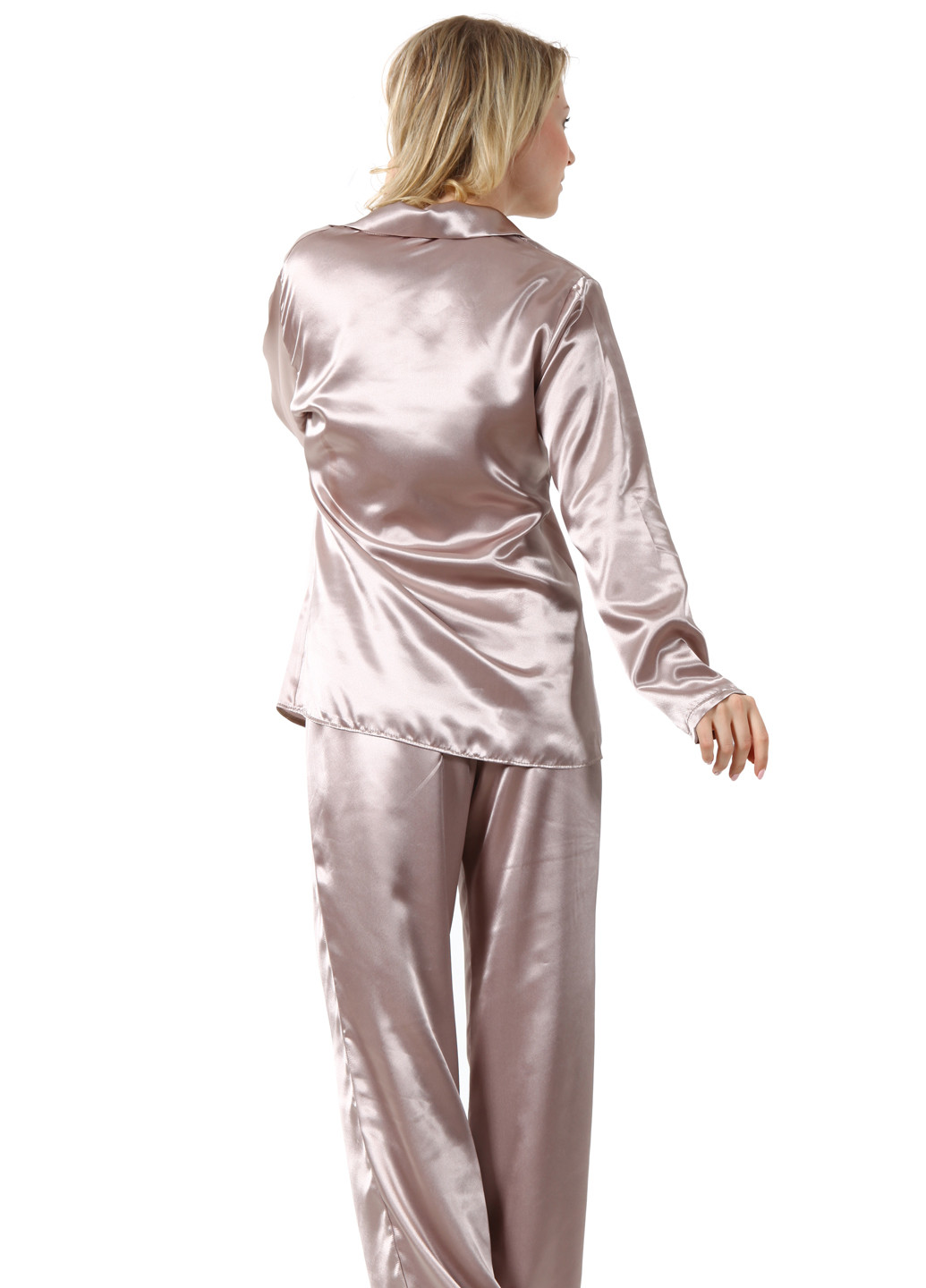 Бежевая всесезон пижама (брюки, кофта) Miorre
