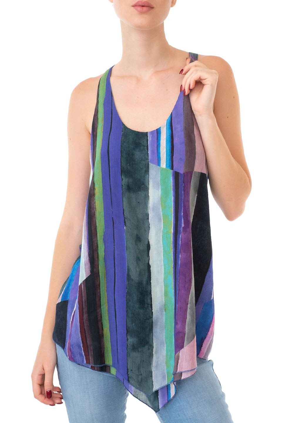 Комбинированная блуза Miss Miss