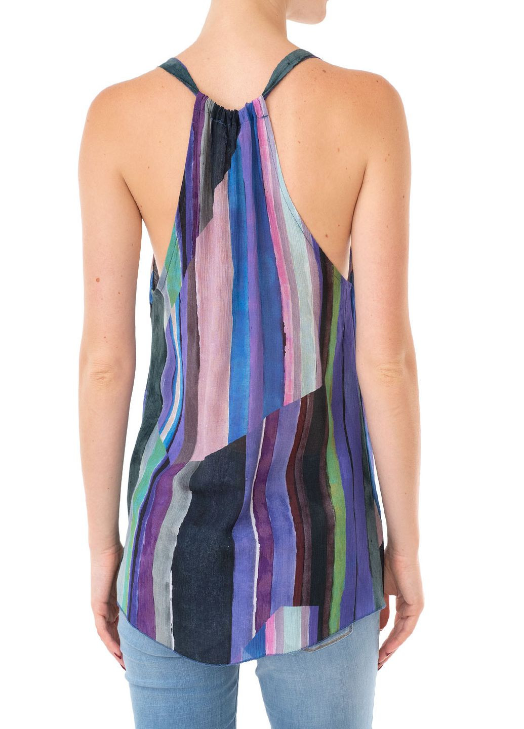 Комбинированная блуза Miss Miss