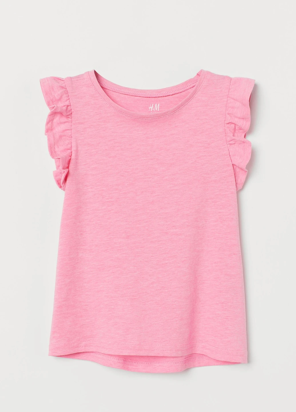 Рожева літня футболка H&M